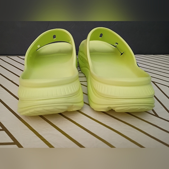 Hoka Lime Green Slide Sandals main image 5